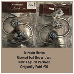 Chris Madden Curtain Hooks